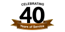 40 Years of Service  Celebrating